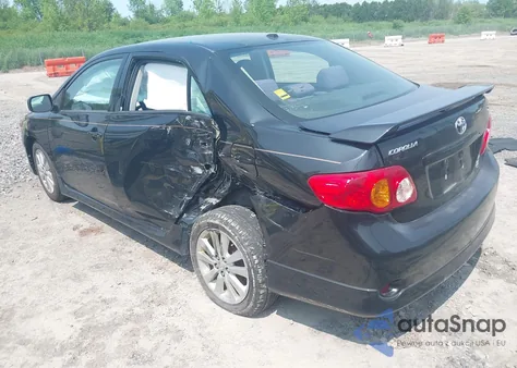 2010 Toyota Corolla S from USA, damaged, VIN 1NXBU4EE3AZ332173